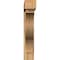 Ekena Millwork Funston Block Rough Sawn Bracket w/ Offset Brace, Western Red Cedar, 8"W x 40"D x 44"H BKT0806X40X44FST05RWR - alternate 4